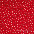 100% Rayon Fabric Printed Polka Dot Viscose Fabric